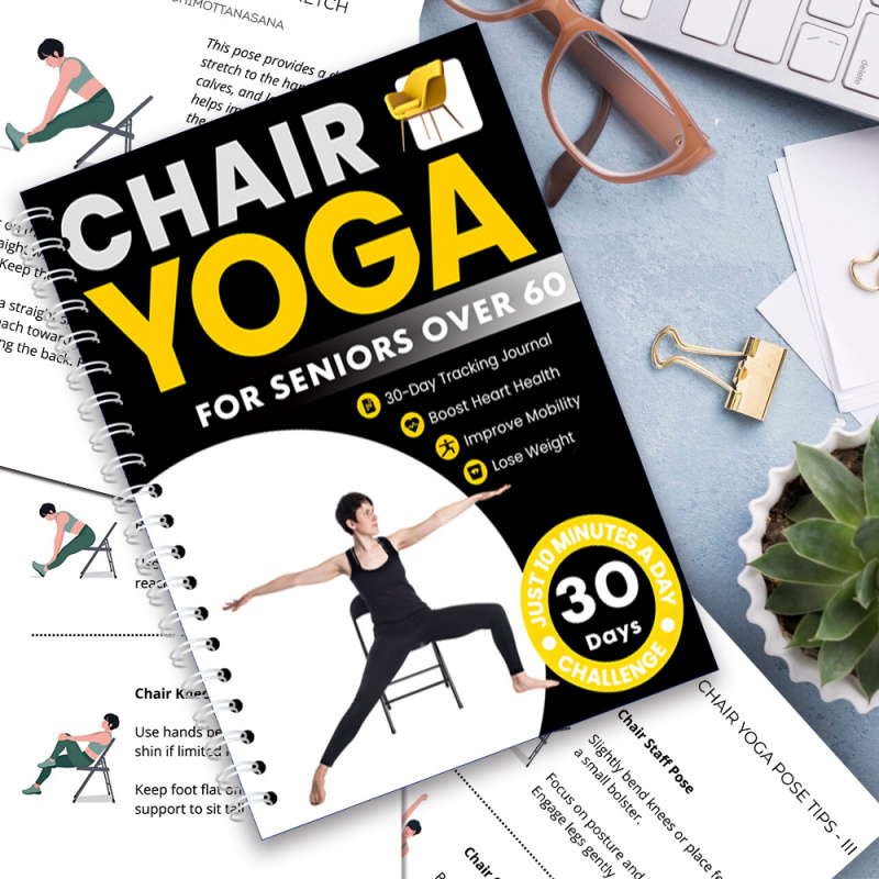 Yoga Fitness Journal - 60세 이상 노인을 위한 30일 의자