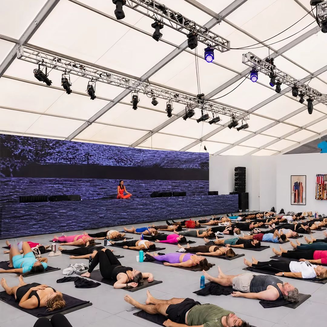 흰색 알루미늄 아트리움 텐트 (선택사항: 투명 측벽,  - Yoga Fitness Retreat 리뷰 및 가격