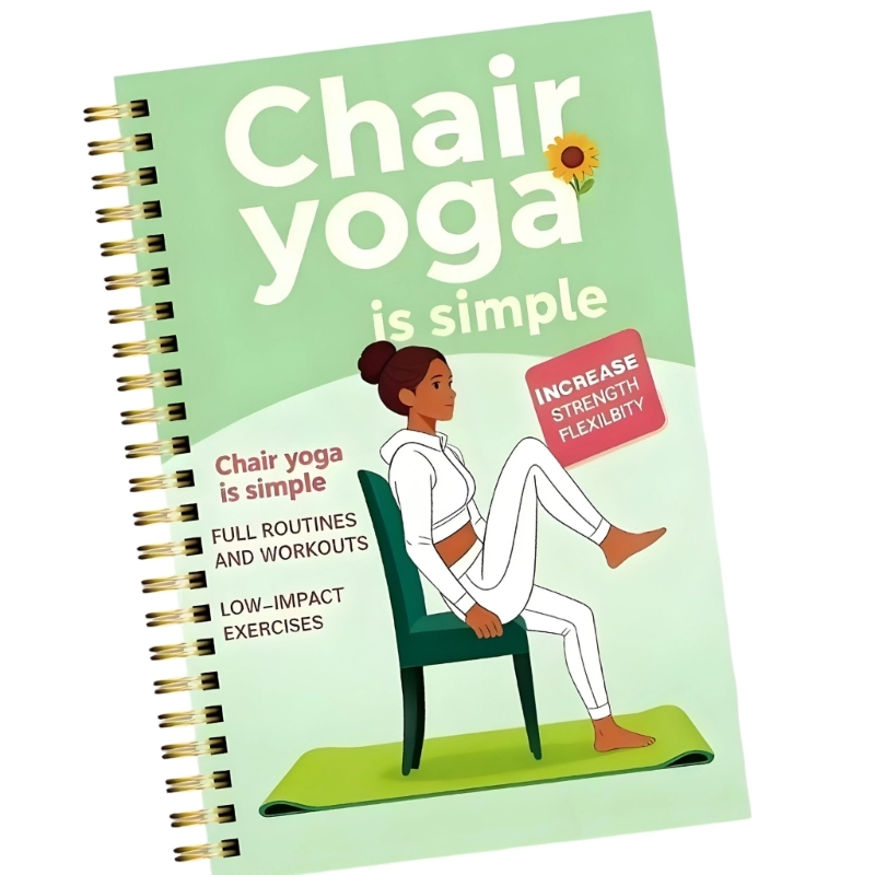 노인 피트니스 루틴 의자 요가 체중 관리 보조 장치를  - Yoga Fitness Journal 리뷰 및 가격